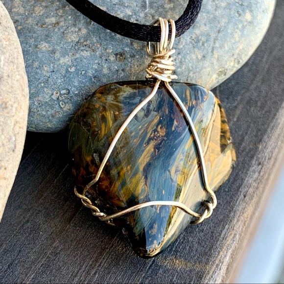 Mandy Rose Design Other - Pietersite Tiger Eye Pendant